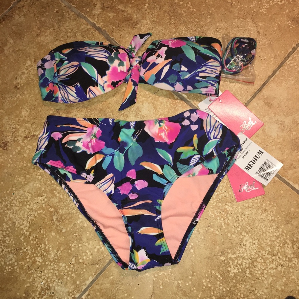 Heat swim Lola bikini NWT